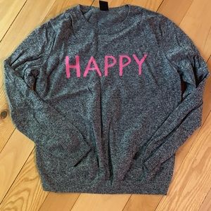 Gap happy sweater